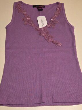 Willi Smith Tank Top With Beads